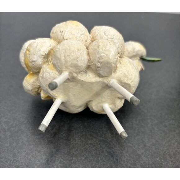 Vintage Mushroom Sheep Art Animal Figurine | Mushroom Vegetable Lamb - Picture 5 of 10